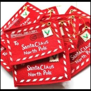 Christmas Santa North Pole envelopes